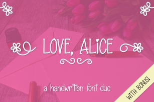 Love Alice Font Download