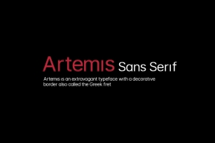 Artemis Typeface Font Download