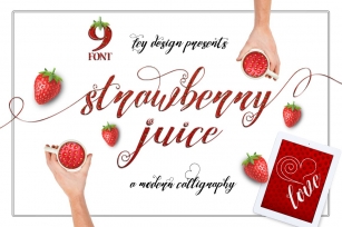 Strawberry Family Font Download