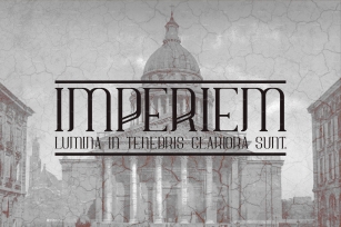 Imperiem Typeface Font Download
