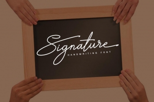 Signature TypeFace Font Download