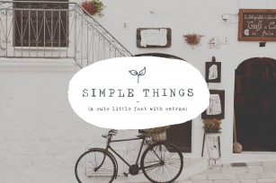Simple Things Font Download