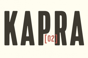 Kapra fonts family – 50% off Font Download