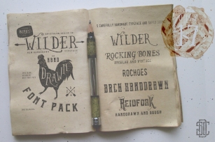 Wilder and Handdrawn Pack Font Download