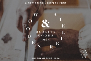 Wooden Atelier Font Download