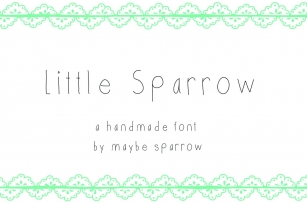Little Sparrow Font Download
