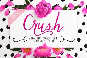 Crush Script Font Download