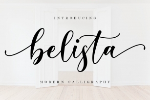 Belista Script Font Download