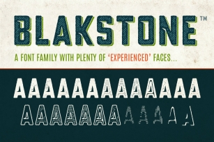 Blakstone Display Family Font Download