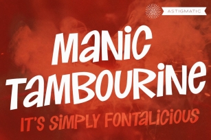 Manic Tambourine AOE Font Download