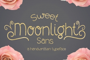 Sweet Moonlight- Handwritten Font Download