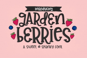 Garden Berries Handwritten Font Download