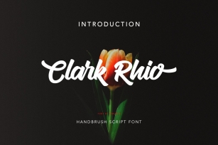 Clark Rhio Script Font Download