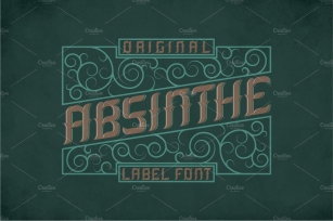 Absinthe Label Typeface Font Download