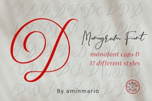 MONOGRAM D Font Download