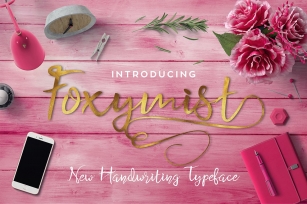 Foxymist Typeface Font Download