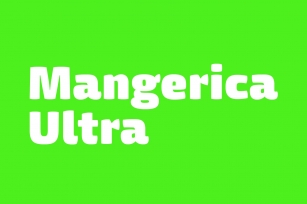 Mangerica Ultra – 50% Off Font Download