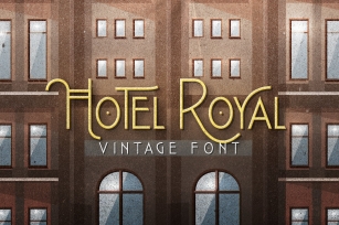 Hotel Royal Vintage Font Download