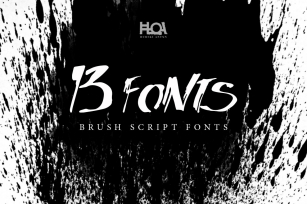 13 BRUSH SCRIPT FONTS Font Download