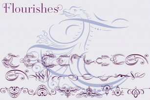 Scrolls and Flourishes Font Download