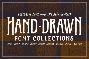 Handdrawn Collections Font Download