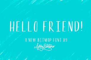 Hello Friend Font Download