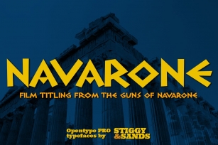 Navarone Font Download
