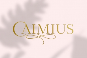 Calmius EL Font Download