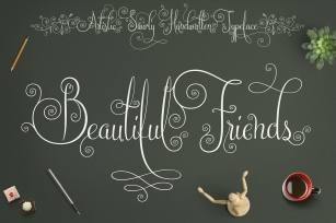 Beautiful Friends Script Font Download