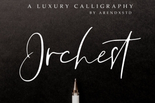 Orchest Luxury Calligraphy Font Download