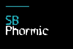 SB Phormic Font Download
