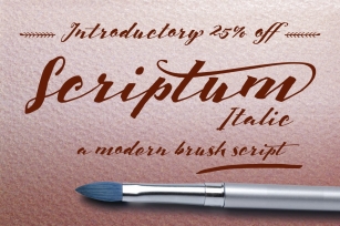 Scriptum Italic Font Download