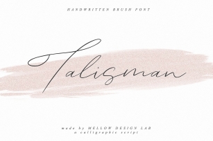Talisman Script Font Download