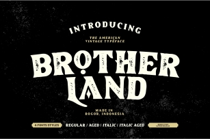 Brotherland Font Download