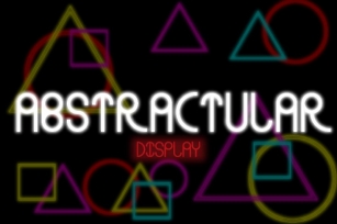 Abstracular Typeface Font Download