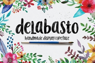 Delabasto Typeface Font Download