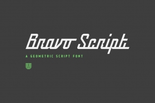 UTC Bravo Script Font Download