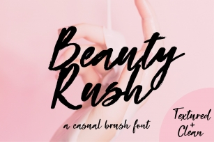 Beauty Rush Font Download