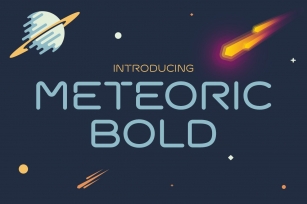 Meteoric Bold Font Download