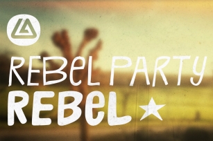 CA Rebel Party Rebel Font Download
