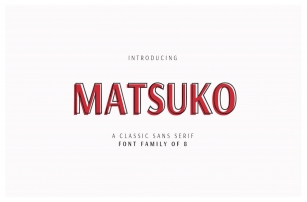 MATSUKO Font Download
