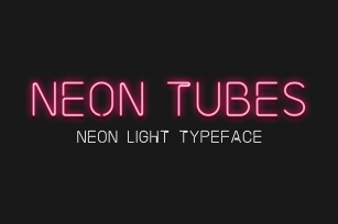Neon Tubes Font Download
