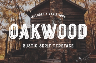 Oakwood Font Download