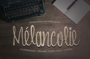 Melancolie + Extras Font Download
