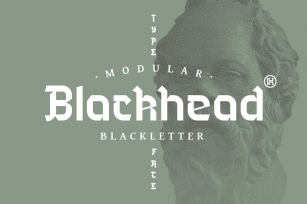 Blackhead Typeface Font Download