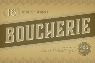 Boucherie Collection Font Download