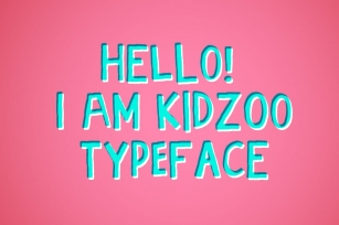 Kidzoo typeface Font Download