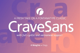 CraveSans Font Download