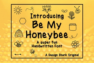 Be My Honeybee Font Download