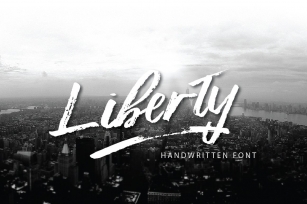 Liberty Brush + Extra Font Download
